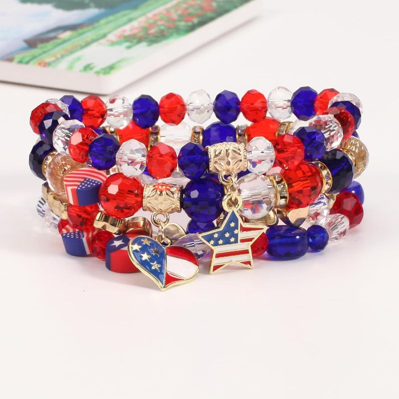Lonext Halloween Bracelets Stackable Heishi Beaded Stretch Bracelets - Image 4